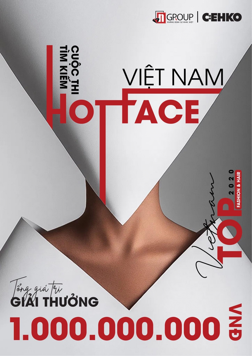 vietnam top fashion hair 2020 lan dau tien ntk thoi trang nguoi mau va nha tao mau toc dung cung tren mot san dau