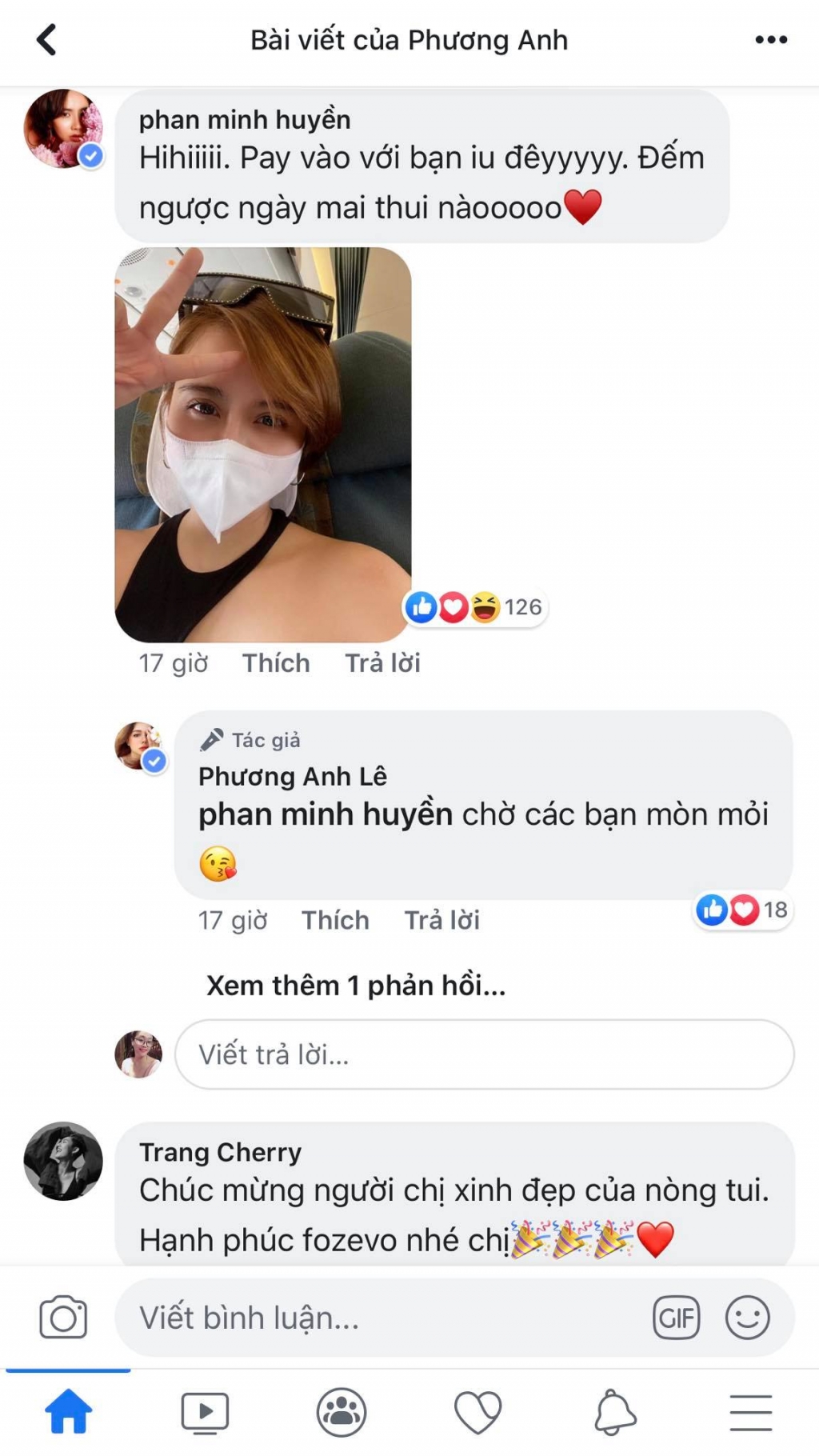 nu dien vien ghet thi yeu thoi le phuong anh len xe hoa