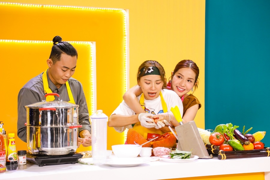 Khả Như, Lê Nhân, Ngọc Phước đại chiến trong chương trình ẩm thực mới