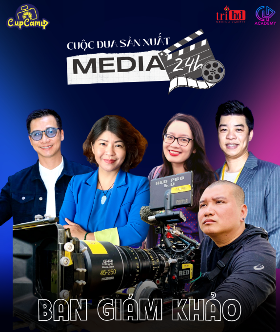 Ban giám khảo 'cực chất' của cuộc đua Media 24h tại 'C.UP Camp 2023'