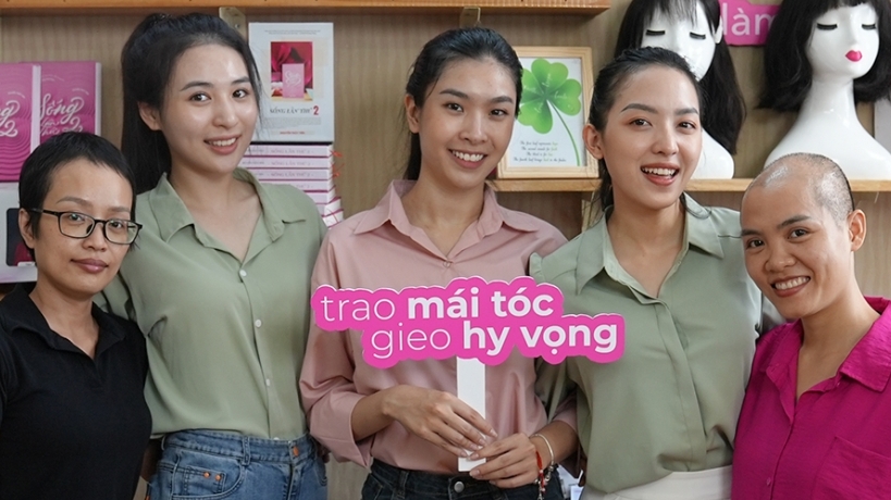 Người đẹp nhân ái – Thí sinh 'Miss World Vietnam 2022' cắt phăng mái tóc, ủng hộ bệnh nhân ung thư vú