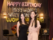 Hoa hậu Tiểu Vy mặt mộc mừng sinh nhật Hoa hậu Thùy Linh