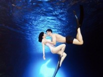 Vợ chồng Chung Lệ Đề - Trương Luân Thạc tung ra bộ ảnh dưới nước tuyệt đẹp