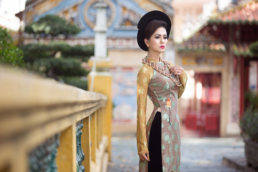 thuy trang yeu dieu thuc nu voi ta ao dai