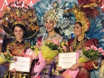 Diện áo dài 4D, Thúy Vi giành danh hiệu Á quân tại ‘Miss Asia Pacific International’