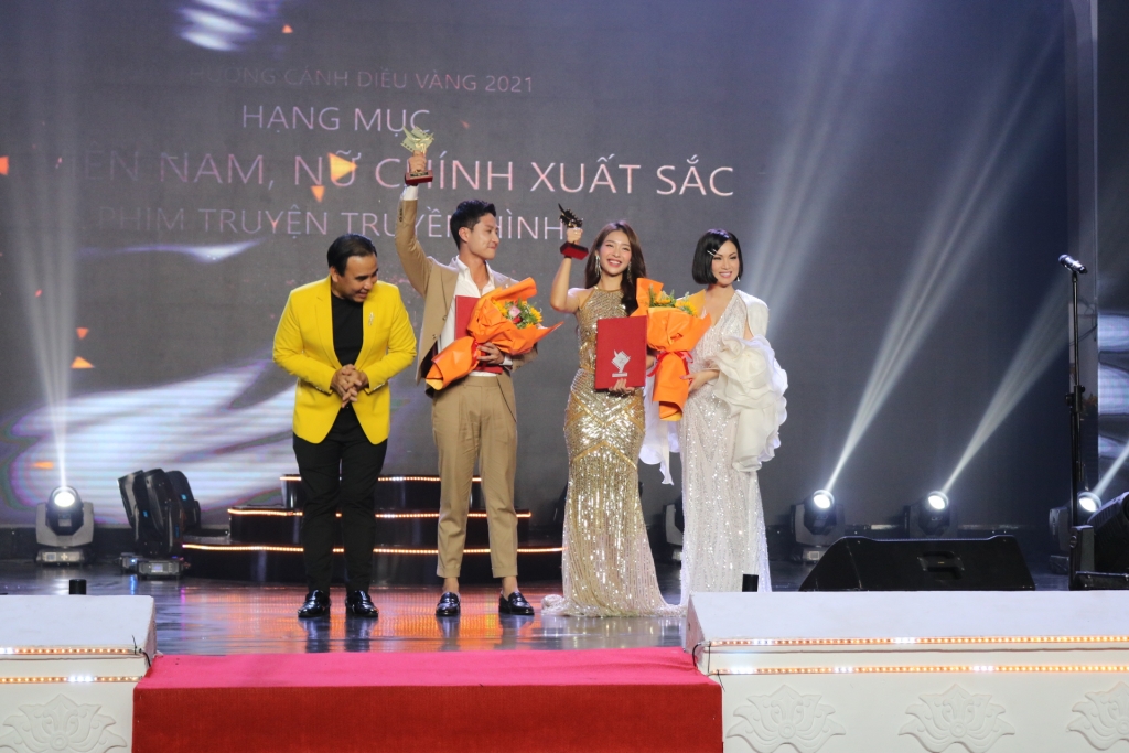 Thanh Sơn được vinh danh Nam diễn viên xuất sắc nhất tại Cánh diều 2021