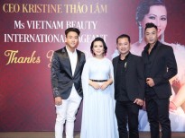 Đình Phước đến chúc mừng tiệc tri ân cuộc thi 'Ms Vietnam Beauty International Pageant'