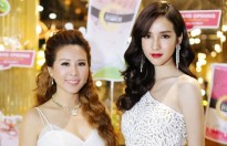 Hoa hậu chuyển giới Thái Lan sành điệu đi siêu xe đến chúc mừng Hoa hậu Thu Hoài