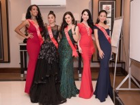 Huỳnh Vy nổi bật giữa dàn thí sinh 'Miss Tourism Queen Worldwide 2018'
