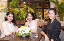 Nguyễn Thúc Thùy Tiên học hỏi kinh nghiệm 'đàn chị' trước ngày tham dự 'Miss International 2018'