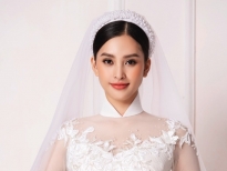 Hoa hậu Tiểu Vy hóa tiên nữ trong áo dài của Ngô Nhật Huy