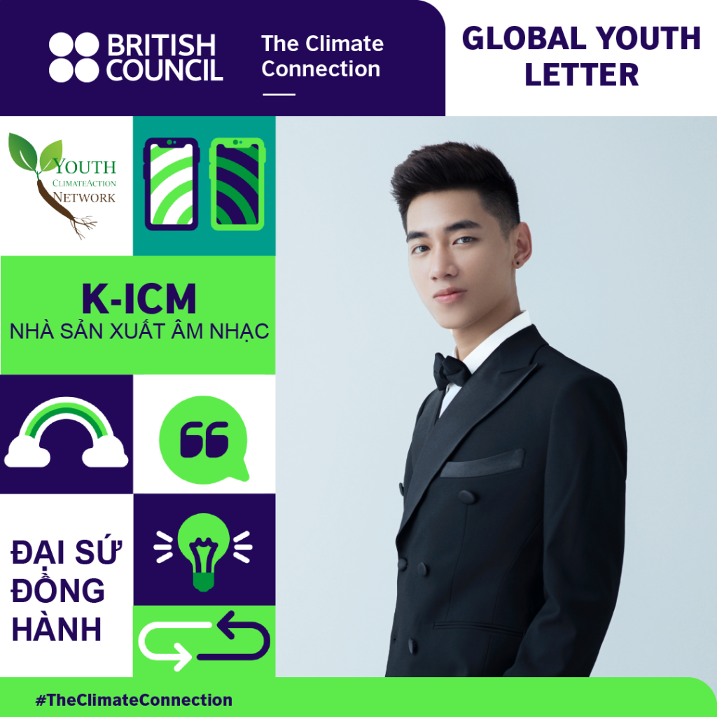 K-ICM trở thành Đại sứ Đồng hành của Global Youth Letter - Kêu gọi hành động vì khí hậu
