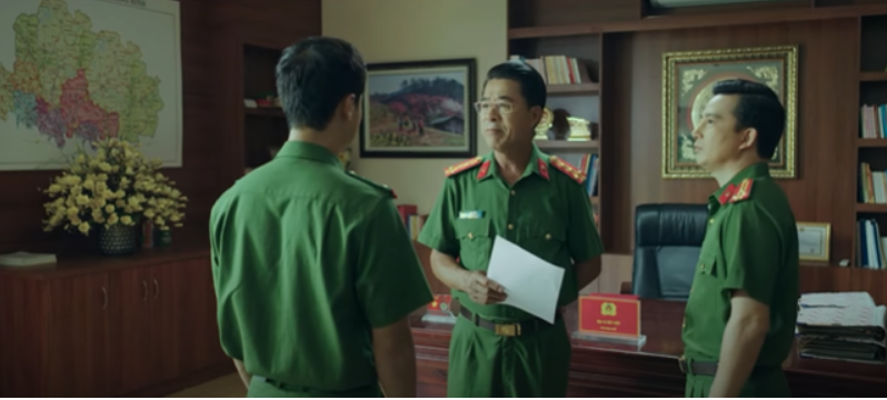 'Đấu trí' tập 61: Đại úy Vũ bất ngờ bị đình chỉ công tác, ai là kẻ giật dây?