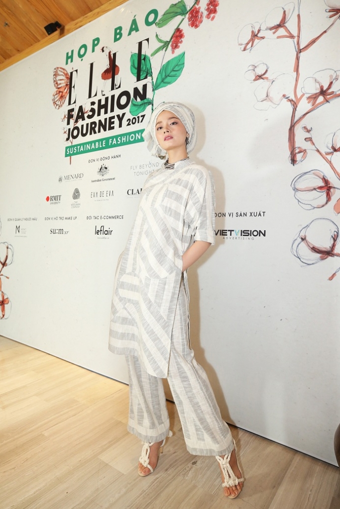 sieu mau minh trieu lam dao dien catwalk cho elle fashion journey 2017