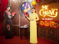 Hoa hậu Nguyễn Kim Nhung thướt tha áo dài ra mắt 'Mẹ chồng'