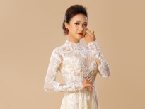 ‘Choáng' trước vẻ đẹp nữ tính 'bánh bèo' của Lê Bê La với áo dài Minh Châu