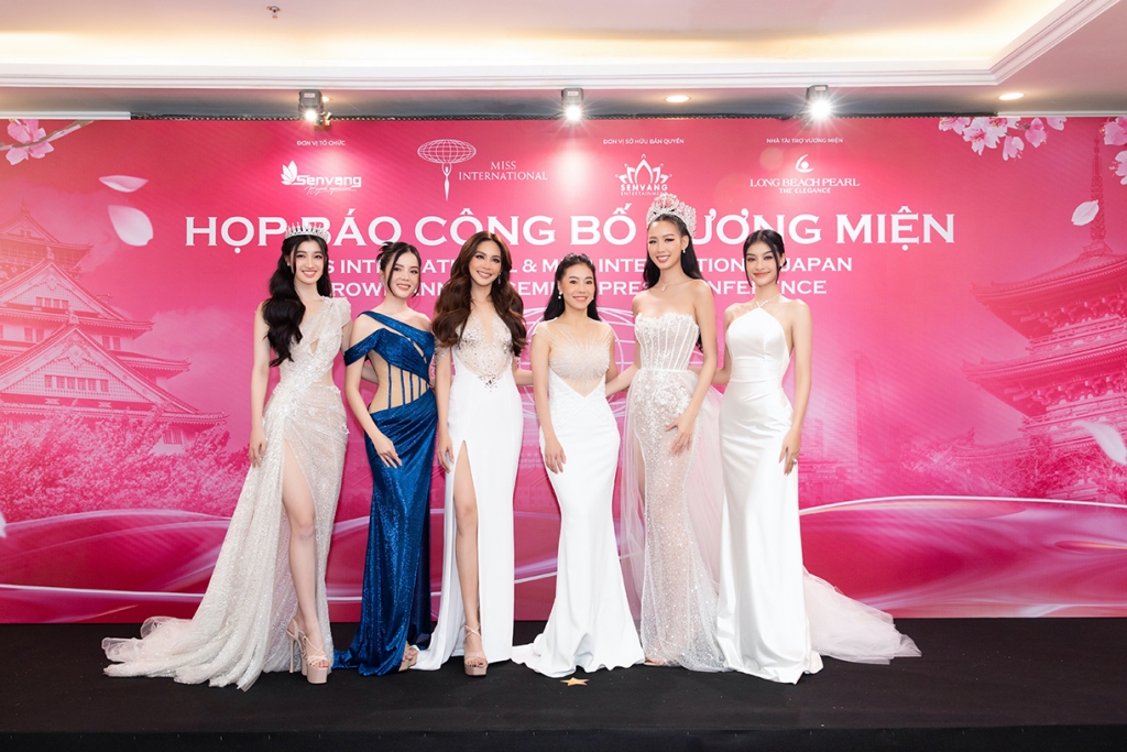 Công bố vương miện chính thức của 'Miss International 2022' và 'Miss International Japan 2023'