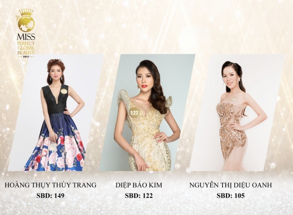 lo dien top 30 chung ket miss perfect global beauty 2017