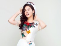 Nhật Kim Anh khoe nhan sắc với áo dài dự tiệc Minh Châu