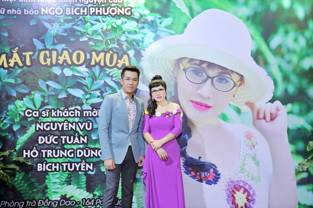am long voi dem nhac thien nguyen mat giao mua cua nha bao ngo bich phuong