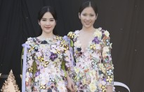Hai 'nàng tiên hoa' Nam Anh & Nam Em lộng lẫy dạo bước tại 'AMI Fashion Show 2018'