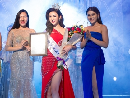 Người đẹp Trần Tuyết Nhung đăng quang 'Nữ hoàng thời trang 2018'