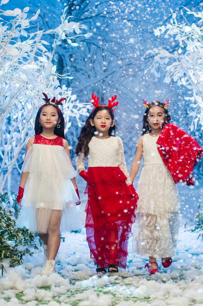 khu vuon tuyet trang diem nhan an tuong cua vietnam kids fashion week mua 3