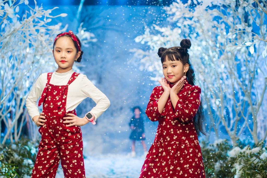 khu vuon tuyet trang diem nhan an tuong cua vietnam kids fashion week mua 3