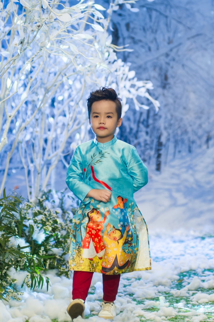 khu vuon tuyet trang diem nhan an tuong cua vietnam kids fashion week mua 3