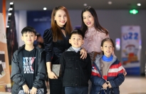 Dàn sao Việt cùng gia đình trong buổi ra mắt phim 'Điệp viên ẩn danh'