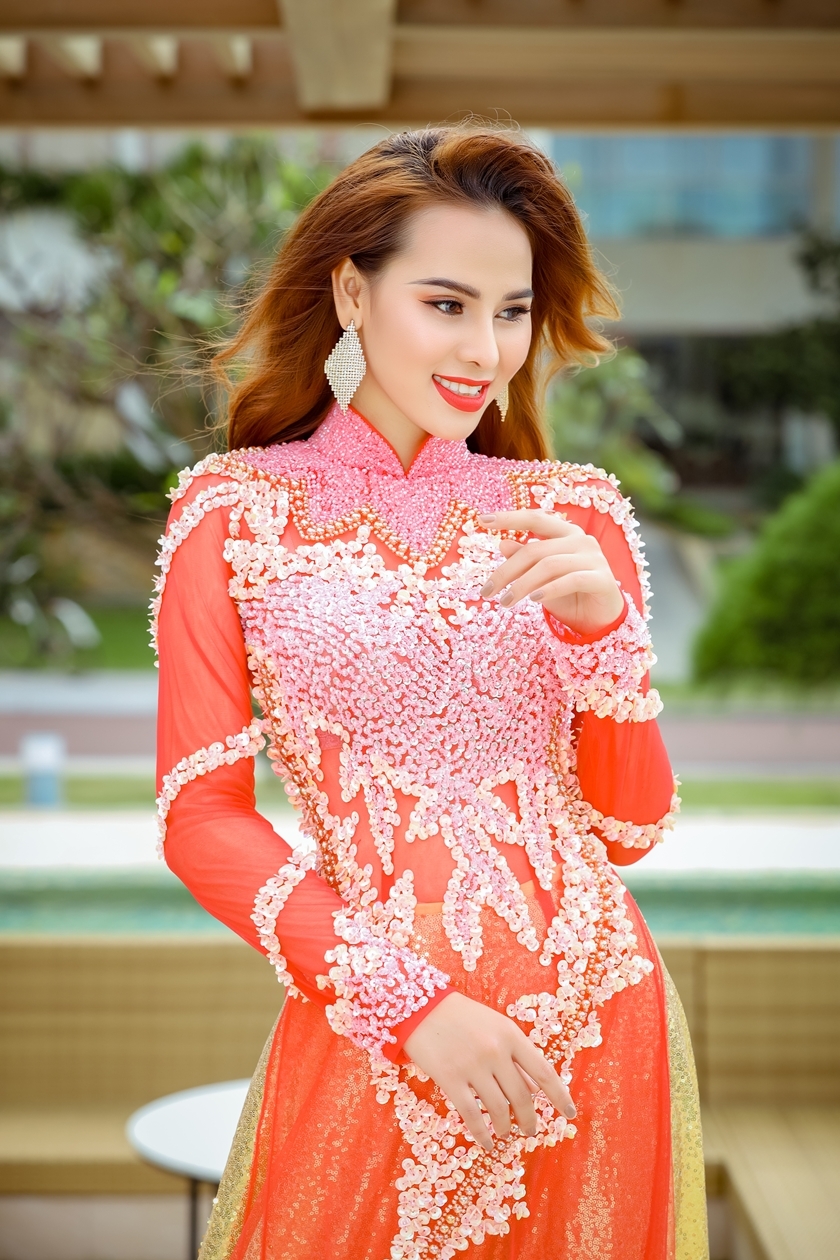 hoa khoi khanh my tu van ao dai cuoi ngay vu quy cuc dep