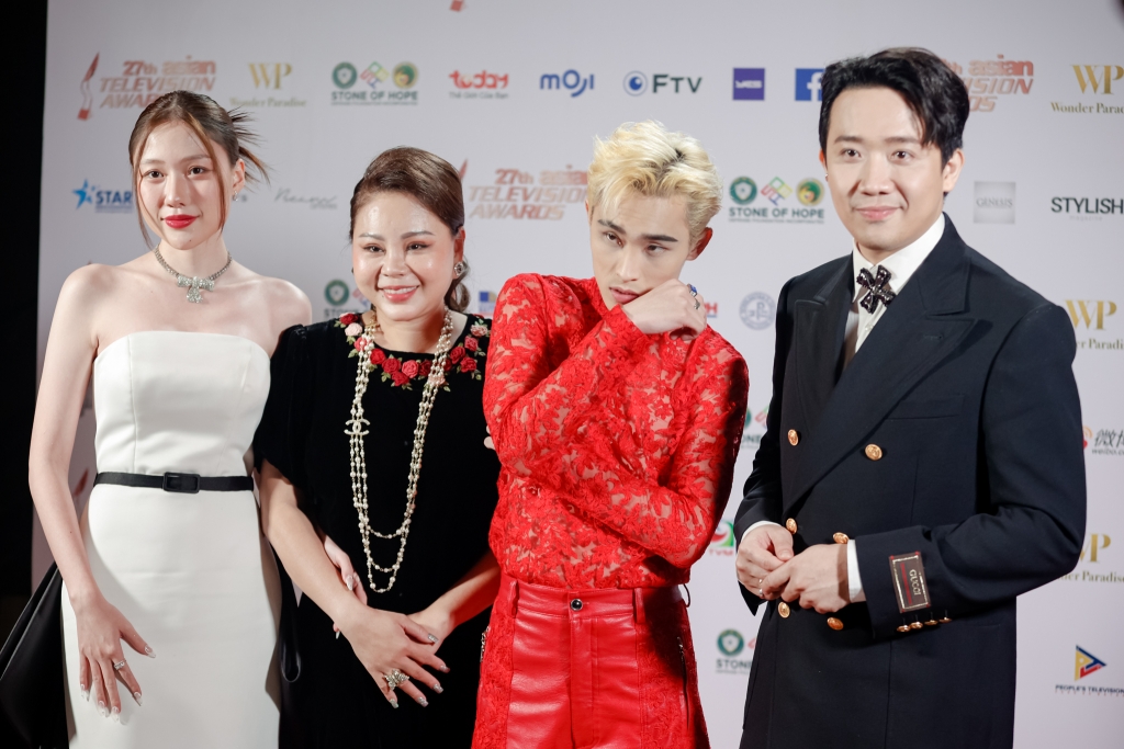 Đêm trao giải Asian Television Awards lần thứ 27: Trấn Thành trao cúp cùng ngôi sao Hồng Kông, Wren Evans trình diễn cực 'ma mị'