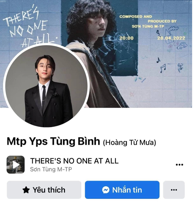 Sơn Tùng M-TP bất ngờ đổi tên Facebook chuẩn bị comeback?