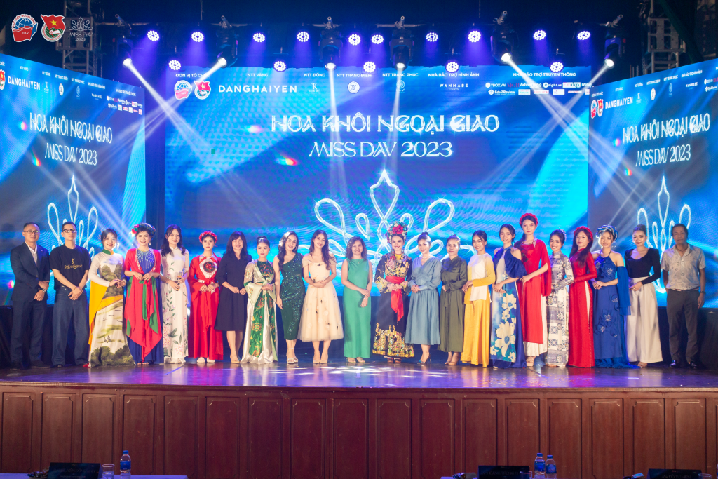 Bán kết Tài năng ‘Hoa khôi Ngoại giao – Miss DAV 2023’: Hấp dẫn, mang đậm bản sắc dân tộc