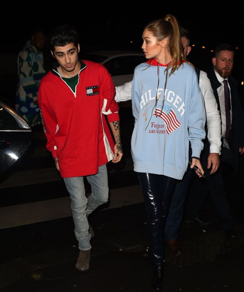 gigi hadid mang nhan tren ngon tay sau khi tuyen bo zayn malik la tinh yeu cua doi minh