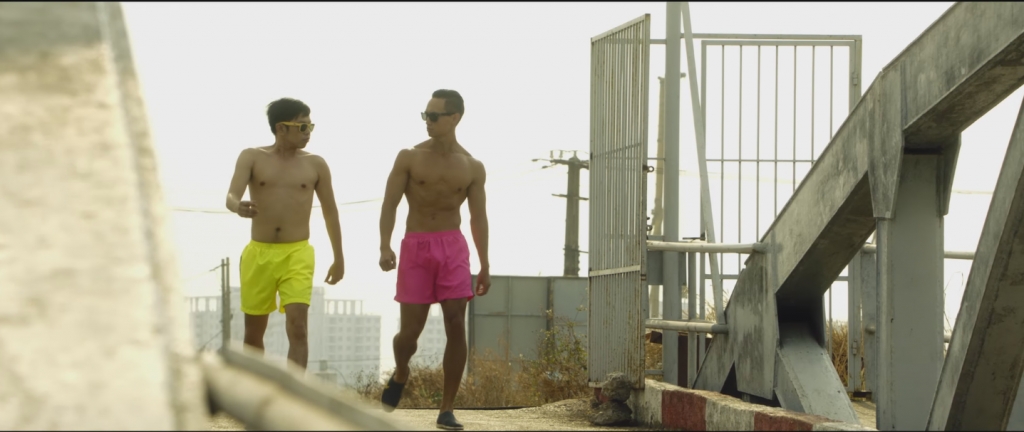 thai hoa kim ly ban nude trong poster moi cua ve si sai gon