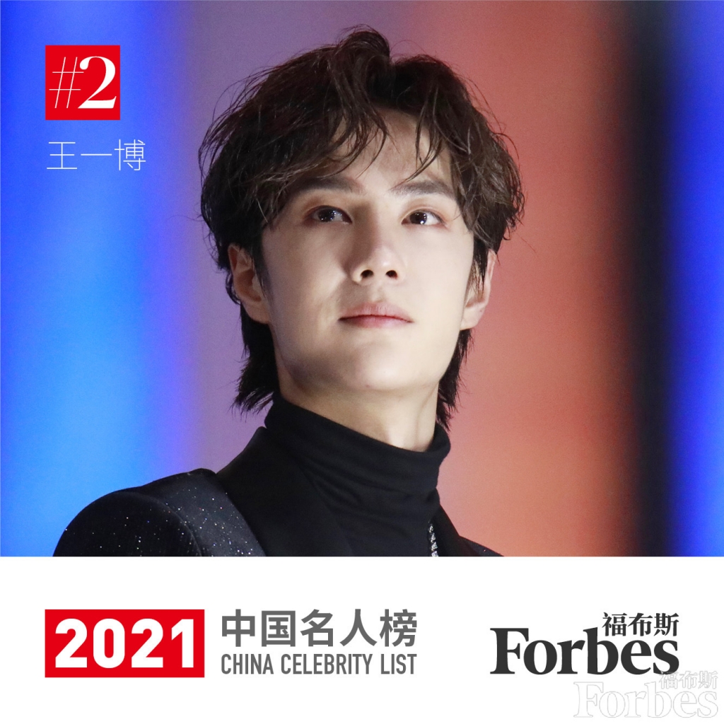 Forbes công bố Top 10 người nổi tiếng nhất Trung Quốc 2021: Tiêu Chiến nằm ngoài danh sách