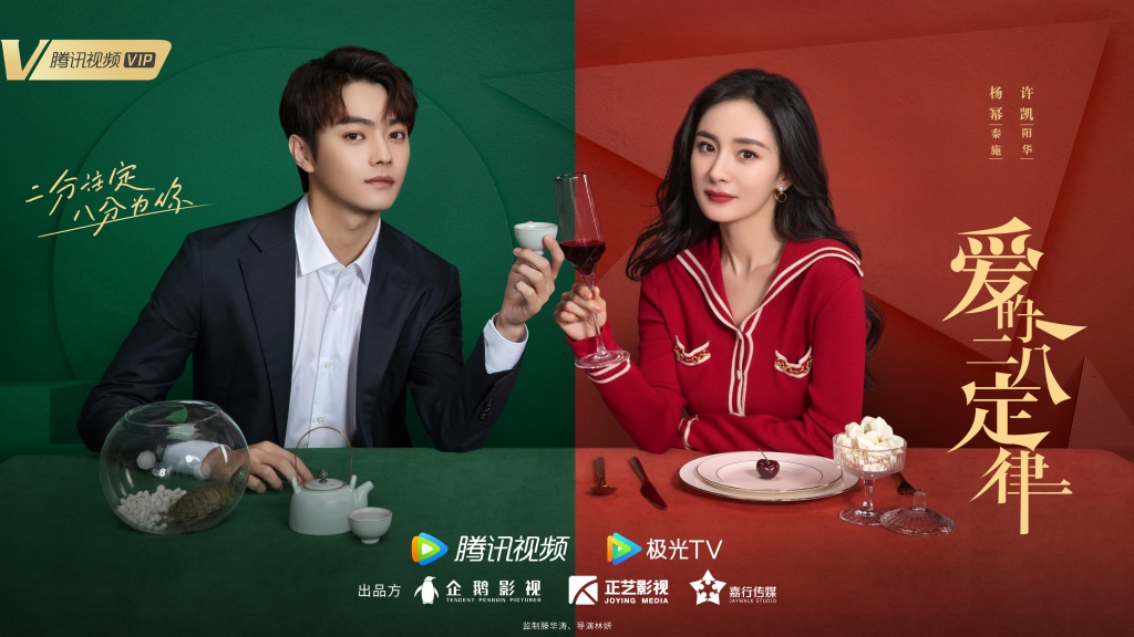 'Định luật 80/20 của tình yêu' cập nhật poster mới, Dương Mịch và Hứa Khải chuẩn bị ra mắt khán giả đầu năm