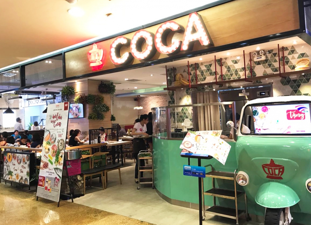 nha hang coca restaurant simple healthy lively