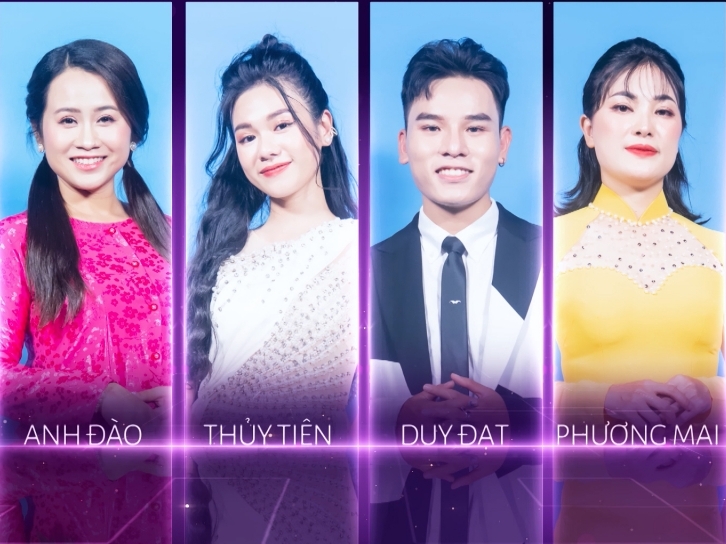 Anh Đào, Thủy Tiên, Dee Trần, Phương Mai tranh tài giành vé vào vòng Chung kết 1 'Người hát tình ca 2022'