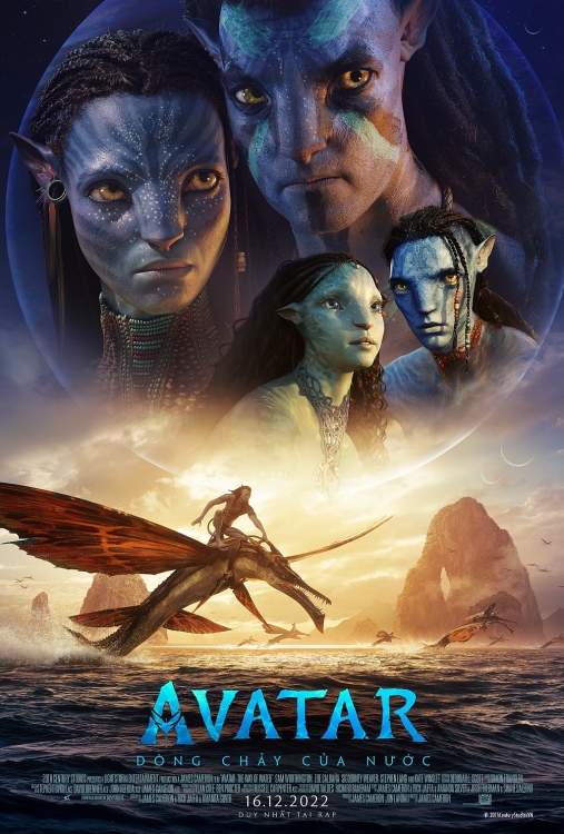Avatar poster: Bạn đã sẵn sàng trở lại Pandora với Avatar 2 năm 2024? Cùng xem bức tranh đầu tiên của bộ phim này trên poster đầy hấp dẫn nhé! Được sản xuất với công nghệ siêu việt, phần tiếp theo của Avatar hứa hẹn sẽ đưa người xem đến một thế giới đầy màu sắc và hấp dẫn. Hãy tận hưởng chuyến phiêu lưu tuyệt vời cùng Avatar 2!