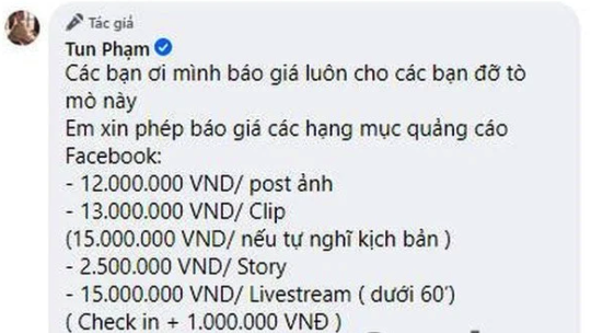 TUN PHẠM: THU NHẬP VẪN ‘KHỦNG’ TRƯỚC NGHI VẤN ‘ĂN CẮP’ CONTENT?