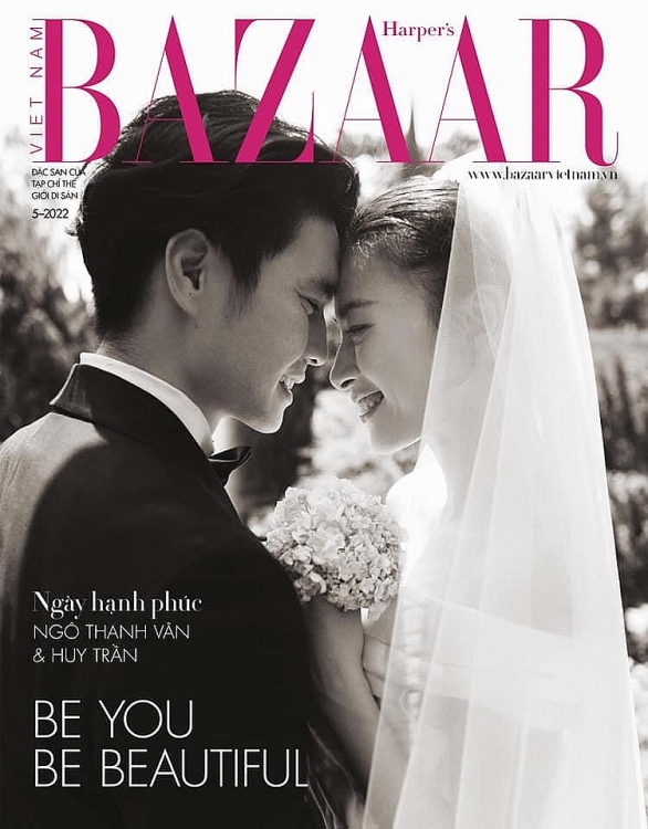 Sau thiệp cưới, Ngô Thanh Vân và Huy Trần công bố ảnh cưới lung linh