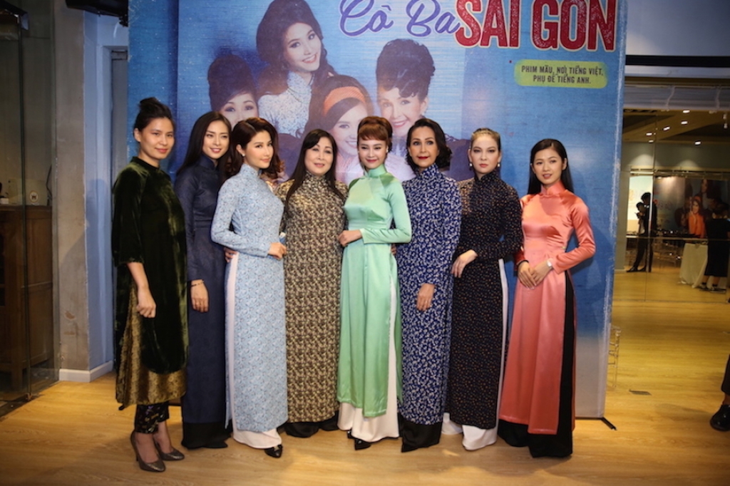 co ba sai gon khi ao dai va sai gon xua len phim