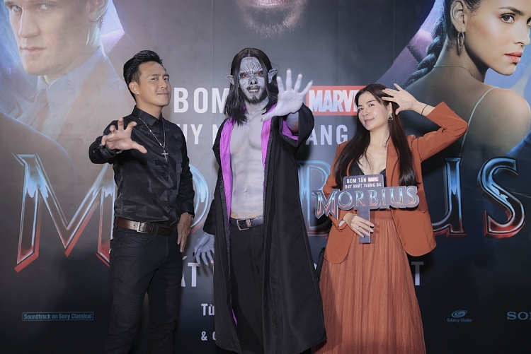 Đông đảo nghệ sĩ và fan Việt tham dự buổi ra mắt 'Morbius' bom tấn Ma cà rồng đầu tiên của Marvel