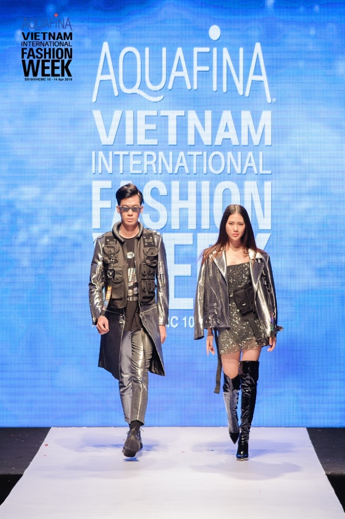 vietnam international fashion week bat tay hop tac voi aquafina