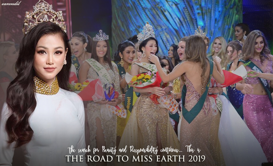 hoa hau phuong khanh vinh du dong hanh cung road to miss earth 2019