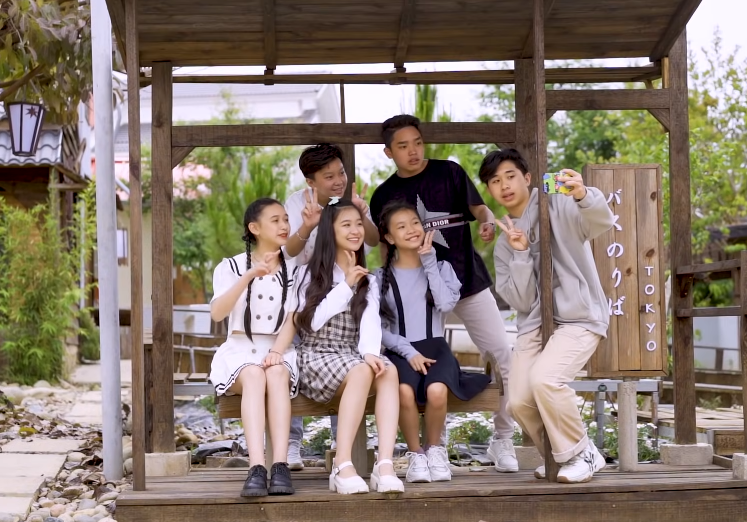 Hoa khôi nhí Lê Huỳnh Bảo Ngọc đọc rap trong MV đầu tay