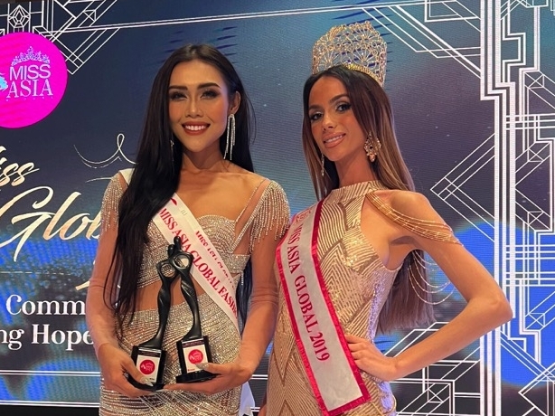 Thanh Nhi giành cú đúp danh hiệu Hoa hậu Thời trang châu Á Toàn cầu 2022