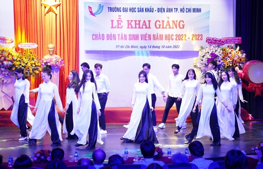 Trường Đại học Sân khấu - Điện ảnh TP. Hồ Chí Minh khai giảng năm học mới